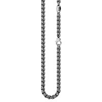 Silea - Viale Europa, 3 - Collana Zancan Uomo Classic in Argento EXC499-L55 - EXC499-L55